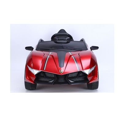 Unisexe électrique pour enfants jouet double porte LED lumière à quatre roues course sur voiture 113X66X47cm