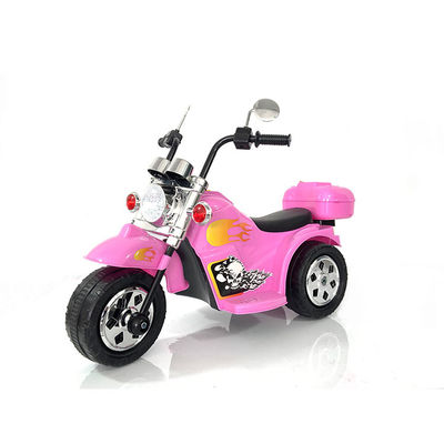 En plastique Enduro Trois roues électriques Les enfants roulent sur une voiture avec des lumières et une vitesse réglable