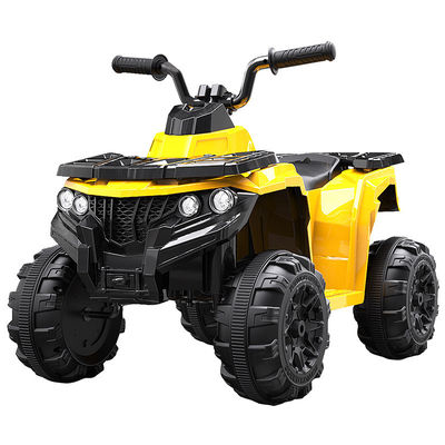 6v ATV Beach Car avec phares électrique rechargeable Voyage en voiture pour les enfants 2-6 ans