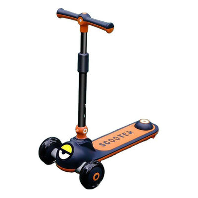 Un bouton pliable souple siège en cuir 3 roues Voyage sur scooter voiture pour les enfants et durable