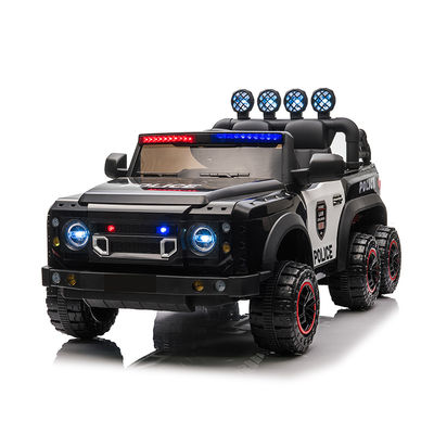 Jouet électrique pour enfants à batterie 12v Monstre de police en voiture pour enfants en plastique