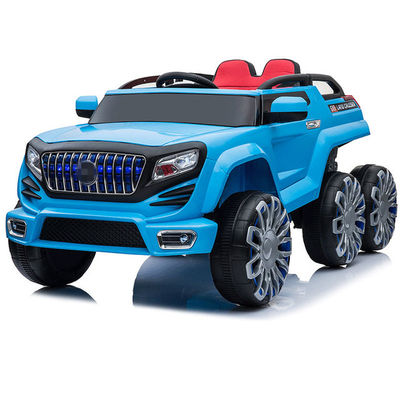 Autos pour enfants à commande à distance 6*6 Autos électriques 12V avec lampes de roue Jouets éducatifs