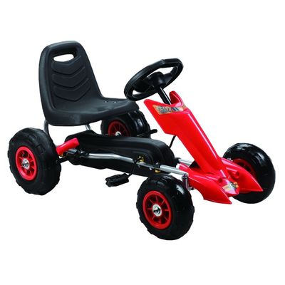 Modèle mini-taille pédale frein à main Mini Kids Pedal Kart Car Pour les enfants voiture de course