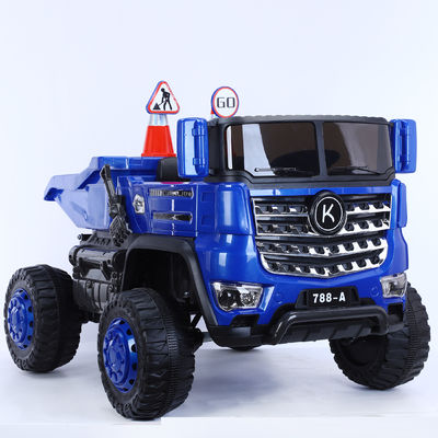 12v Voyage électrique en voiture avec seau à bascule Unisexe G.W. N.W 34.2kg/28.9kg Truck Style