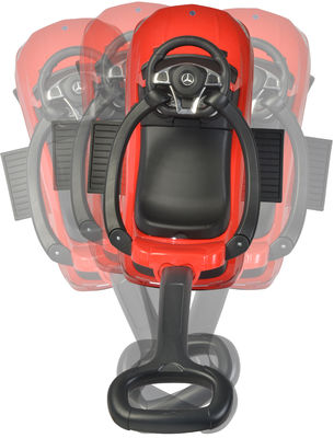 Produits en plastique de couleur blanche Enfants en voiture pour 2-6 ans Abordable et durable