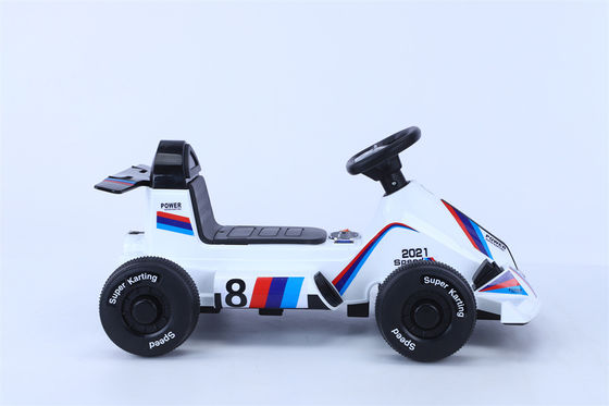 Mini électrique pour enfants à pédales Ride On Car Kart Racer Car Toy Carton taille 71X50X24cm