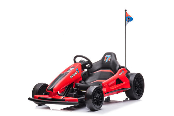 G.W. N.W 29kg/27kg 12V 24V Electric Drift Go Kart Ride On Car pour les enfants âgés de 5 à 7 ans