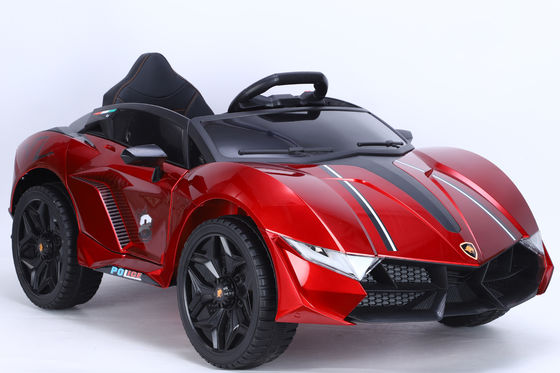 Unisexe électrique pour enfants jouet double porte LED lumière à quatre roues course sur voiture 113X66X47cm
