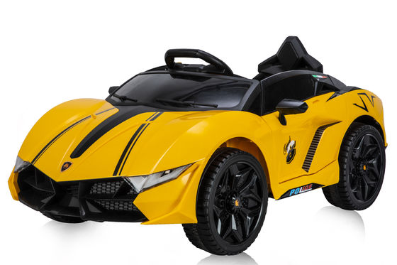 Unisexe électrique pour enfants jouet double porte LED lumière à quatre roues course sur voiture 113X66X47cm