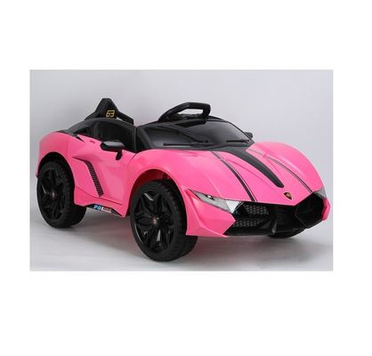 Jeux d'enfants Pink Electric Ride On Car avec quatre grandes roues Ttem NO. SMG6136