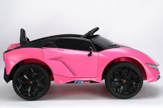 Jeux d'enfants Pink Electric Ride On Car avec quatre grandes roues Ttem NO. SMG6136