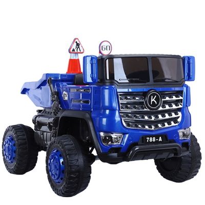Camion électrique de construction avec télécommande et seau de basculement 12v