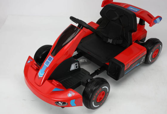 12V électrique télécommande Kart pour 6 ans enfants sur la voiture de karting en plastique type PP