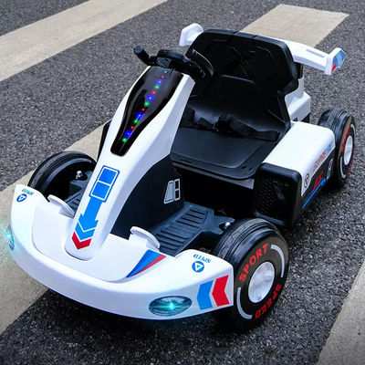 12V électrique télécommande Kart pour 6 ans enfants sur la voiture de karting en plastique type PP