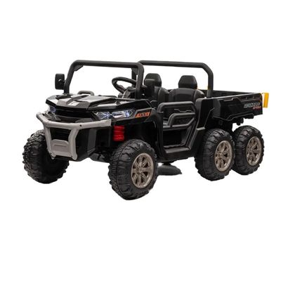 Les enfants prennent des voitures 6 roues camions tout-terrain moteur 555*2 Carton Taille 138.5*65.5*35.5CM