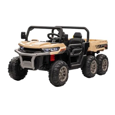 Les enfants prennent des voitures 6 roues camions tout-terrain moteur 555*2 Carton Taille 138.5*65.5*35.5CM