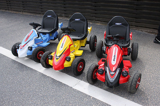 2022 Jeu de kart pour enfants avec fonction de télécommande 106*70*65 Taille 4 roues