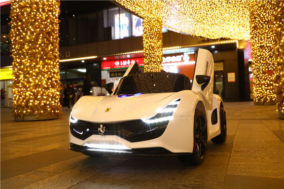 2023 Fabriqué dans les plus récents 12 Volt Kids Electric Ride On Car avec deux portes ouvertes brun