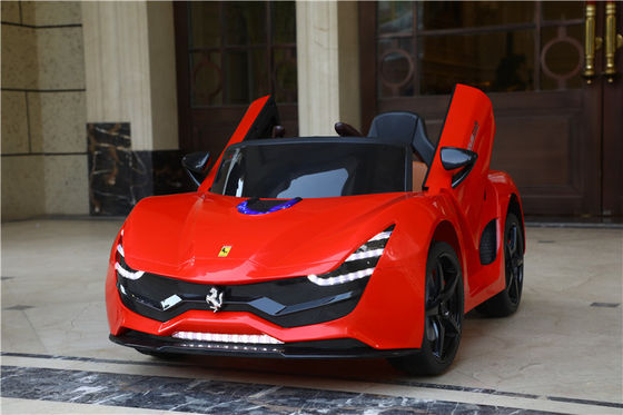 2023 Fabriqué dans les plus récents 12 Volt Kids Electric Ride On Car avec deux portes ouvertes brun