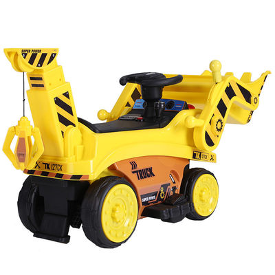 2022 Kids12v Ride On Bulldozer Excavator électrique extérieur Véhicule de construction pour enfants