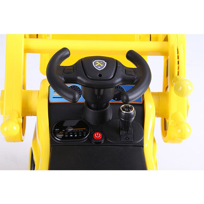2022 Kids12v Ride On Bulldozer Excavator électrique extérieur Véhicule de construction pour enfants