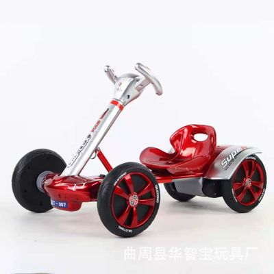 Go-Kart électrique pour enfants à piles avec musique et lumières