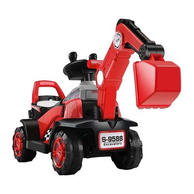 Les enfants tracteur électrique Voyage sur la voiture Pour avec batterie Excavator électrique fonctionnant voitures