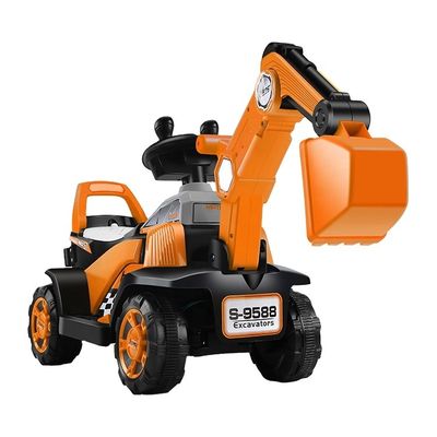 Les enfants tracteur électrique Voyage sur la voiture Pour avec batterie Excavator électrique fonctionnant voitures