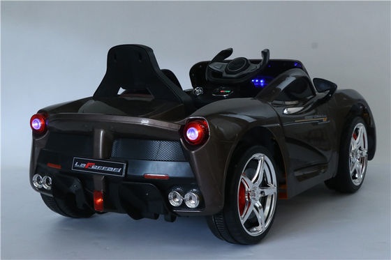 114*66*48cm Blanc voiture de jouet pour enfants 6V batterie double porte voiture électrique pour filles