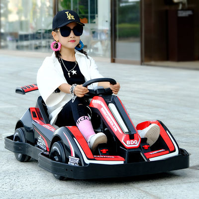 G.W. N.W 19kg/16kgs Enfants de plein air électrique Go Kart Car 12V batterie et 4 roues