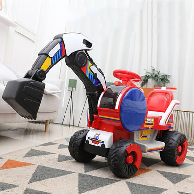 JIAXING Jouet pour enfants entièrement 6v Excavateur électrique Voyage en voiture pour les enfants Moteur 380 * 1 / 380 * 2