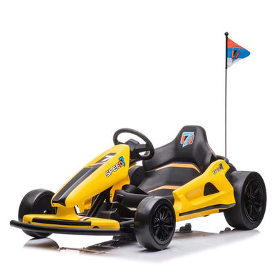 Vente directe 12V/24V de voiture électrique pour enfants de 2 à 4 ans bleu/rouge/jaune/blanc/rose/gris