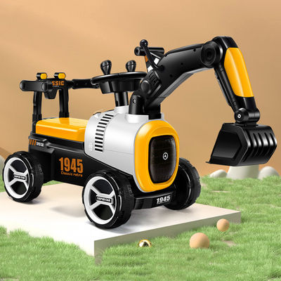 Jouets électriques en plastique pour enfants Slide Excavator Ride On Mini Construction Truck pour enfants