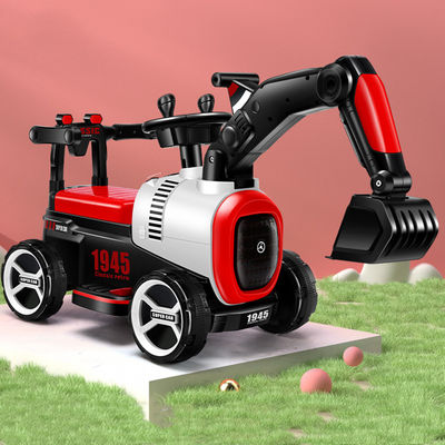 Jouets électriques en plastique pour enfants Slide Excavator Ride On Mini Construction Truck pour enfants