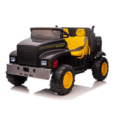 Enfants 12V électrique sur tracteur de voiture avec seau arrière