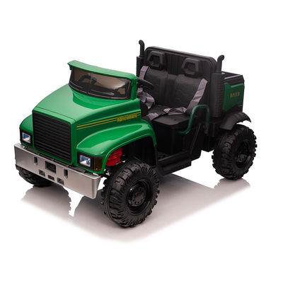 Enfants 12V électrique sur tracteur de voiture avec seau arrière