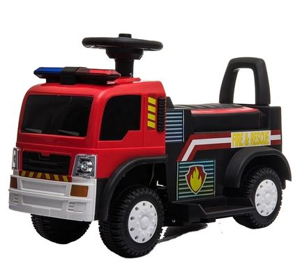 20W*1 Camion de pompiers électrique à batterie motorisée pour enfants à conduire et à jouer avec des amis