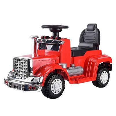 Unisexe enfants jouet voiture 6v batterie camion musique Voyage en voiture avec un espace de rangement sous le siège