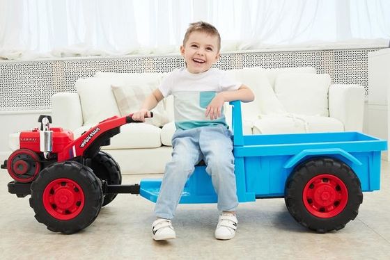 2022 12v Electric Kids Ride On Car avec une batterie de jouet de tracteur en plastique incluse