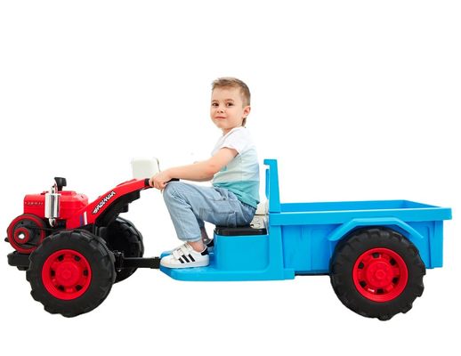 6V alimenté par batterie Voyage électrique pour enfants sur une pelle Jouet de voiture avec lumière et musique