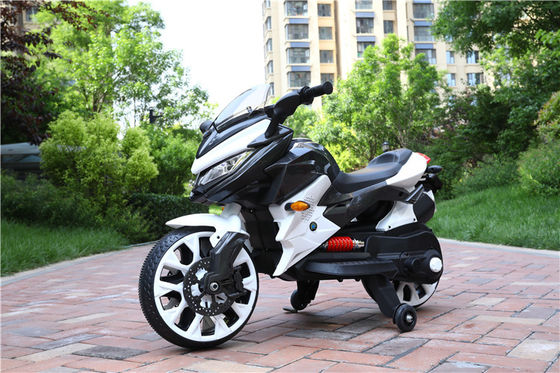 12V en plastique bleu à batterie rechargeable Les enfants montent sur une moto pour unisexe