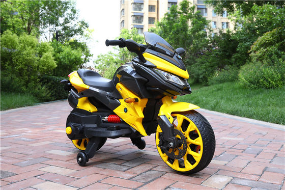 12V en plastique bleu à batterie rechargeable Les enfants montent sur une moto pour unisexe