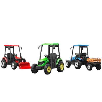 12V 24V Ride On Tractor Kids Big Toys Voiture avec fonction d'indicateur de puissance Moteur 555 * 2