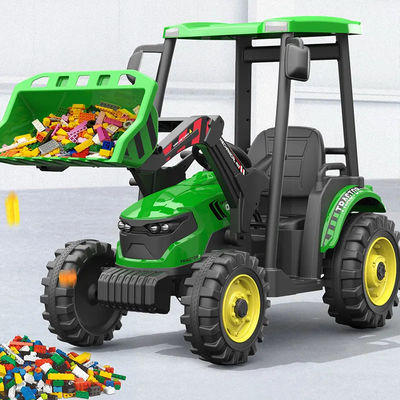 12V 24V Ride On Tractor Kids Big Toys Voiture avec fonction d'indicateur de puissance Moteur 555 * 2
