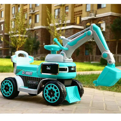 Excavateur multi-fonctionnel pour voiture pour enfants Quatre roues avec bras de creusement Poids net 5,6 kg