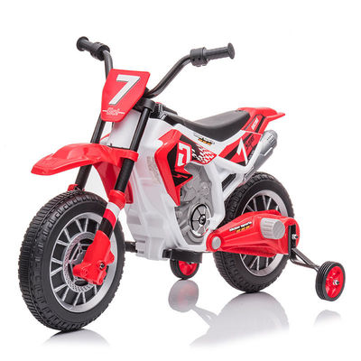 Plastique 12v Enfants montent en voiture avec de la musique Batterie à longue durée de vie Moto électrique