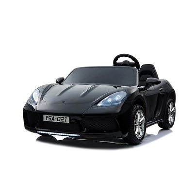 Noir 2022 2.4G Télécommande 2 Grands sièges Haute et basse vitesse 12V ou 24V Voyage électrique en voiture pour enfants