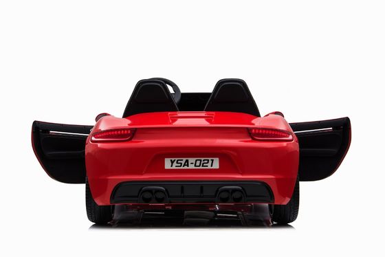 Noir 2022 2.4G Télécommande 2 Grands sièges Haute et basse vitesse 12V ou 24V Voyage électrique en voiture pour enfants