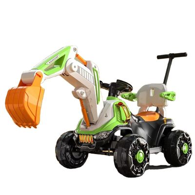 2.4G Bluetooth télécommande 6v tout électrique Voyage sur le camion de construction Voiture pour enfants