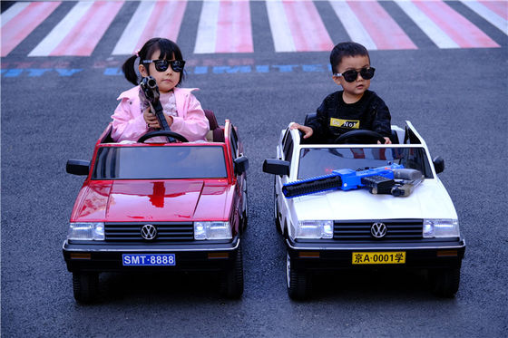 Voyage électrique pour enfants en voiture Musique et lumières Convient pour 3 à 8 ans Carton Taille 121x59x40cm